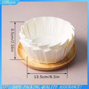 COD Basque Cheesecake dầu Khay giấy có thể gập lại khuôn bánh dùng một lần phát hành Mousse bánh Giấy nướng dầu bằng chứng cạnh giấy