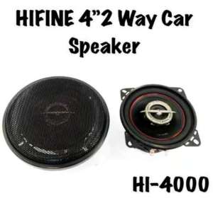 CPA (HI-4000) 4"2 WAY COAXIAL CAR AUDIO SPEAKER (PAIR) (#1263)