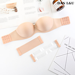 Áo Ngực Không Dây Không Gọng Nâng Ngực Chống Tuột Không Dây Cài Sau Quyến Rũ DAN L&U A218