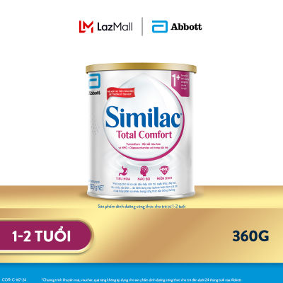 Lon Sữa bột Similac Total Comfort 1+ 360g