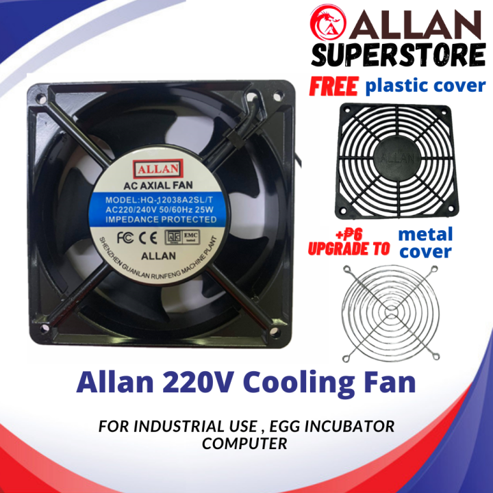 Allan Superstore 220v Axial Flow Cooling Fan AC Motor Industrial ...