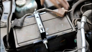 [Local Shipment]19/23/27cm Adjustable Car Battery Holder Stabilizer Fixed Bracket Universal Crossbar Battery Hold Down