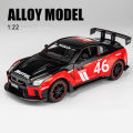 1:24นิสสัน Skyline GTR R34 R35ล้อแม็กรถสปอร์ตรุ่น D Iecasts โลหะรถแข่งรุ่นจำลองเสียงและแสงเด็กของเล่นของขวัญ. 