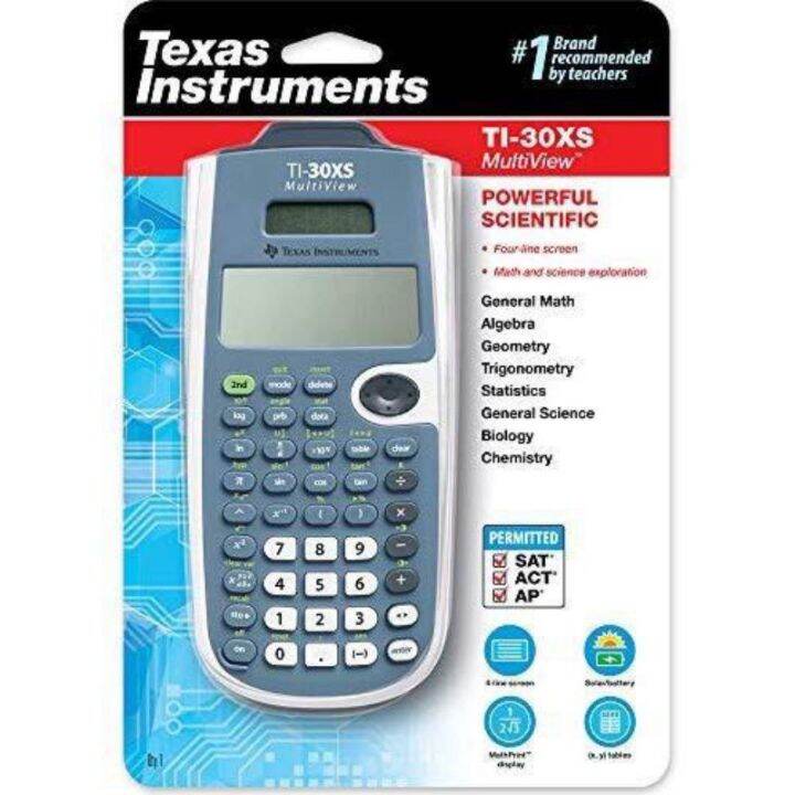 Texas Instruments TI30XS MultiView Scientific Calculator Lazada