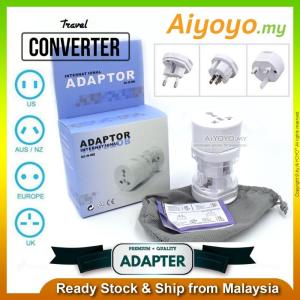 Universal Travel Adaptor International Worldwide Charger Plug Socket Charging Converter 2pin 3pin