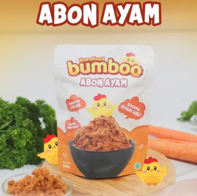 Barefood Bumboo Abon MPASI tanpa MSG & Pengawet - Abon MPASI Bumboo