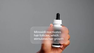 ROMAN Minoxidil 5% Solution for Mens Hair Loss and Regrowth Unscented Liquid Clinically Proven 2 fl oz