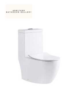 (READY STOCK) Vera A032R One-Piece Toilet Bowl (RIMLESS FLUSHING)