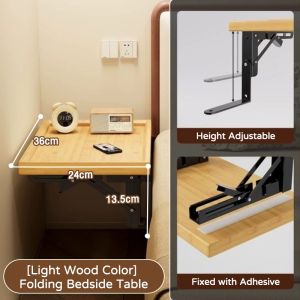 Bedside Hanging Storage Rack for Dormitory Beds – Convenient No-Drill Storage Solution