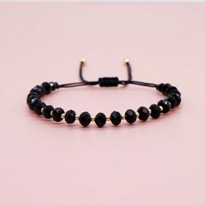 Gelang Serut Kristal x Manik Gold