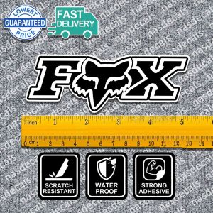 Stickers Waterproof FOX Motor Accessories Stickers for Motorcycle Sticker Hologram Honda Vinyl Stiker Decals