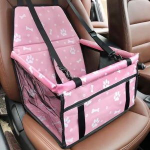 Pet Booster Car Seat Pet Cover Cushion Cat Dog Folding Hammock Waterproof Outdoor Travel Cage CarSeat (NO SPECIFIC COLOR)