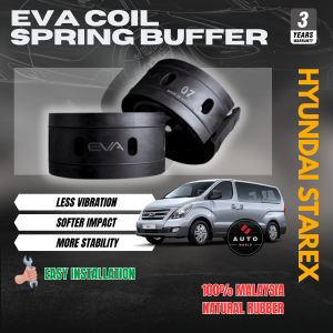 EVA Coil Spring Buffer HYUNDAI STAREX Cushion Buffer Spring Rubber Stopper Spring (Front & Rear SET) 100% Getah asli