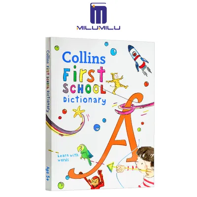 Collins First School Dictionary (Collins Primary Dictionaries) Paperback by Collins Dictionaries Original English Books