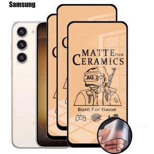CERAMIC MATTE GLARE SAMSUNG GALAXY A03S / SAMSUNG A36 5G ANTI GORES CERAMIC MATTE ANTI GLARE Premium Ceramic Matte Film 100D - Screen Protector