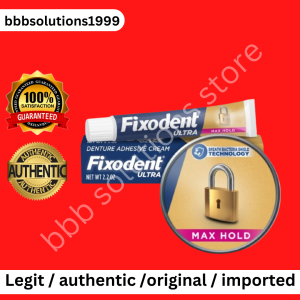 ULTRA MAX HOLD DENTURE ADHESIVE CREAM 62g IMPORTED FROM USA