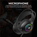 JERTECH Headphone Gaming HG01 Microphone Kabel Noise Cancelling RGB Light. 