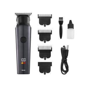 MeeGoo Professional Hair Clipper with LCD Digital Display Cordless Hair Trimmer Rechargeable Mesin Potong Rambut