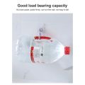 Transparent Wall Hook - Self-Adhesive 360° Swivel Hanger for Ceiling/Wall. 
