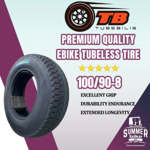Summer Ebike Tubeless High Quality Tubeless Tire 100/90-8 100/90-10