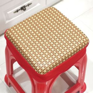 พลาสติกยางสตูลเบาะ เบาะรองนั่ง เก้าอี้ครัวเรือน สตูลฟองน้ำนุ่มเบาะ Square Universal