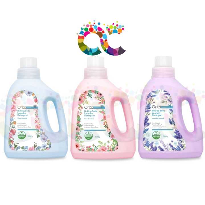 Orita Baking Soda Laundry Detergent 1.5kg Lazada
