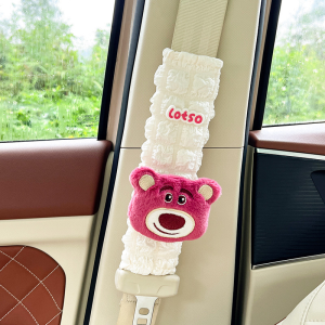 XYKJ Sarung Cover Sabuk Pengaman Mobil Cover Pelindung Sabuk Pengaman Lembut Lotsu Lucu Sarung