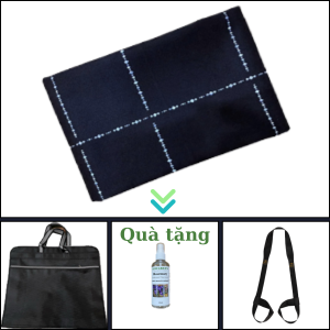 Thảm Yoga du lịchchính hãng Yvonne Pole Star Black (TẶNG KÈM 3 PHẦN QUÀ) dày 1.5mm gấp gọn có túi đựng dễ dàng mang theo tập ở mọi nơi chất liệu cao su bề mặt bám chống trơn trượt thấm hút mồ hôi giao hàng từ kho Hồ Chí Minh