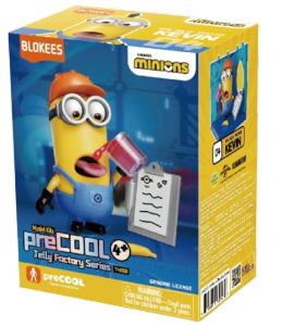 Mô Hình Lắp Ráp Minions Blokees 04 - Kevin Nếm Thạch Hài Hước (Dòng PreCool Jelly Factory)