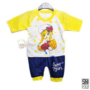 JOVA BAJU BAYI  PEREMPUAN SETELAN ANAK CEWE LUCU STELAN CEWEK 6 12 BULAN CANTIK TRENDY KEKINIAN TANGAN PANJANG SEPEREMPAT LUCU SWEET GIRL