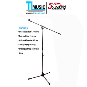 Chính hãng Soundking DD058 - Chân Micro Biểu Diễn Sân Khấu Soundking DD058B ( Không Kèm Kẹp Micro )