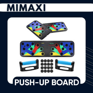 Pushup Board Rack Fitness Exercise Training 9 in 1 System Complete Set with Rubber Grip Foldable