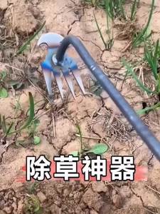 多功能除草连根拔神器工具农用除根耙子锰钢新款文创其他文化用品農業 工具garden tools園藝工具小锄头拔草 神器種植種花種菜除草工具
