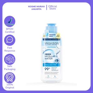 WARDAH LIGHTENING OIL INFUSED WATER MICELLAR 105ml |PEMBERSIH WAJAH|MAKEUP REMOVER|MICELLAR WATER