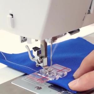Plastic clear parallel stitch tool foot presser border Guide foot Domestic Sewing Machine Accessories for brothersingerJanome