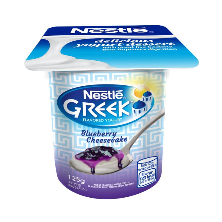 Nestle Greek Yogurt Blueberry Cheesecake 125g Lazada Ph 5112