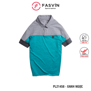 Áo polo thể thao nam Fasvin PL21458.HN chất liệu vải askin cao cấp co giãn thoải mái