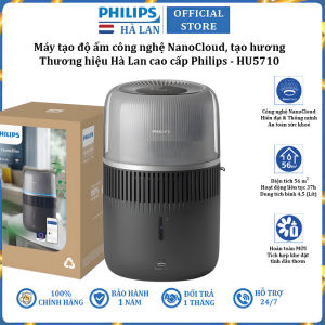 Máy tạo độ ẩm công nghệ NanoCloud tích hợp tạo hương tinh dầu thương hiệu Philips HU5710 - Bản Quốc Tế (Hướng Dẫn Sử Dụng Tiếng Việt)