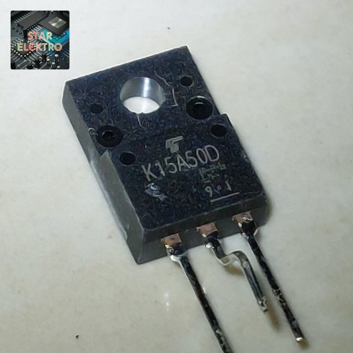 Linh kiện IC Mosfet kênh N K15A50D TK15A50D TO-220F