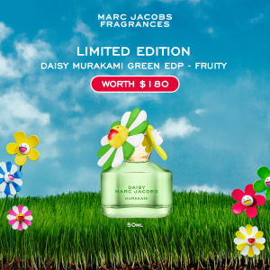 [Limited Edition] Marc Jacobs Fragrances Daisy Murakami Green Eau de Parfum for Women 50ml | Fruity Perfume