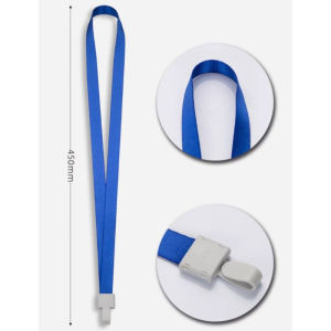 10PCS 1.5cm Shiny ID Lace Lanyards with Plastic Hook for Business Work Card ID Badge Lanyard