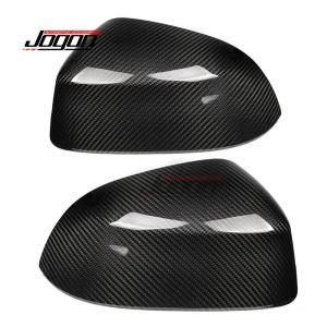OnlyF U For BMW X5 G05 2019-2024 X7 G07 Carbon Fiber Exterior Car Side Wing Rear View Mirror Caps Rearview Mirror Cover Trim Accessories Y5R7K