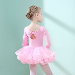 Váy Múa Bale Cho Bé KIDSBALLET Váy Múa Liền Lưng Nơ Váy Múa Cho Bé Gái Váy Múa Ba Lê Váy Múa Trẻ Em Váy Múa Bé Gái
