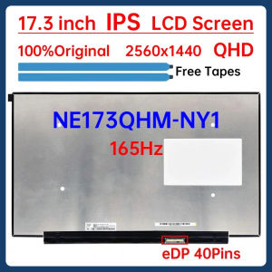 17.3 Inch 165Hz Laptop LCD Screen NE173QHM NY1 NE173QHM-NY1 NE173QHM-NY3 Display Matrix Panel Replacement 2560x1440 eDP 40 Pins
