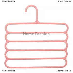 [COD] Home Fashion Clothes Hangers Trousers Hangers Holders Closet Storage Organizers 5 Layers Pants Towel Scarfs Racks Storage Organization