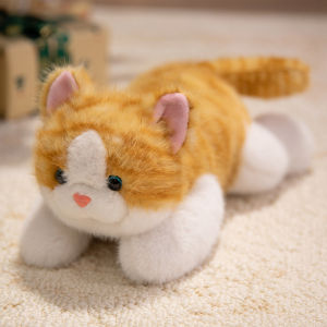 JOJO CASTLE Cute Simulated Cat Doll Plush Toy Stuffed Soft Animal Plush Sea Lion West Highland White Terrier Dog Pillow Kids Girls Birthday Gift Pet Toys