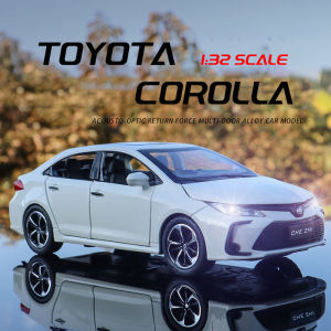 Xe Ô Tô Đúc Toyota Corolla 1/32 Đồ Chơi Mô Hình Hợp Kim Kẽm Xe Ô Tô Từ 3 Tuổi Trở Lên Quà Tặng Sinh Nhật Nhẹ Và Âm Thanh Cho Trẻ Em Bộ Sưu Tập Mô Hình Đồ Chơi Kéo Lùi Cho Bé Trai