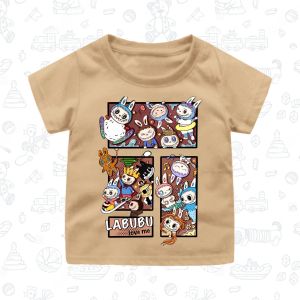 KAOS ANAK LABUBU SERIE UMUR 1-12TH BAHAN COTTON