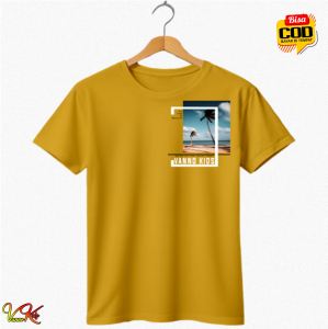Baju kaos Distro Anak maksimal usia 3-16Tahun katun combet 24s DTF printing