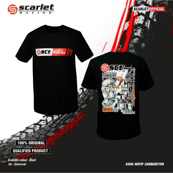 Scarlet Racing Booth Scarlet Racing - Kaos Scarlet Racing | Lazada Indonesia